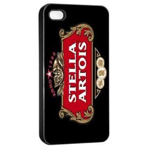  Stella Artois Beer Logo Case for Iphone 4/4s (Black) Free 