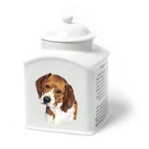  Beagle Dog Van Vliet Porcelain Memorial Urn Everything 