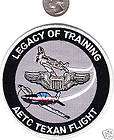   Pilot Training Squadron Patch Texas AETC TEXAN FLIGHT wings guard