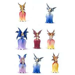  Amy Brown Fairy Bell Figurine Set of 7 