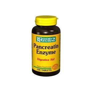 Pancreatin Enzyme   100 tabs,(Goodn Natural)  Grocery 