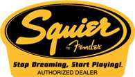 New Squier ® by Fender Affinity Stratocaster in Sunburst w/Maple 