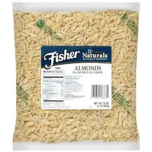 Fisher Almonds Slivered Blanched 6/5# 6 Grocery & Gourmet Food