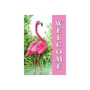  Flamingo Welcome Garden Flag Mini Pink Bird Water Patio 