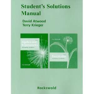  Student Solutions Manual for Algebra and Trigonometry with 