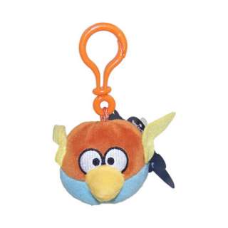 Angry Birds Plush   Space   Back Pack Clip   LIGHTNING the Blue Bird 