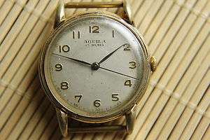 Vintage EL AGUILA swiss made automatic watch 17 jewels  