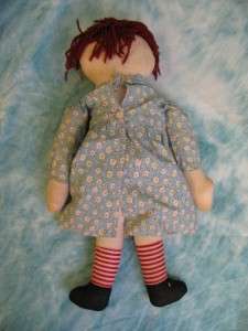 Antique Volland Raggedy Ann Cloth Doll c.1930s  
