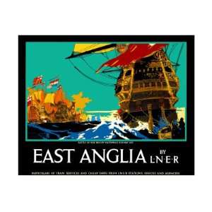  East Anglia Giclee Poster Print by Frank Mason, 44x32 