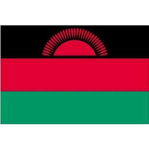  Annin Nylon Malawi Flag, 3 Foot by 5 Foot Patio, Lawn 