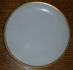 POPE GOSSER CHINA PLATE W/ GOLD RING   EARLY 1900s  