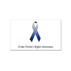  Crime Victims Rights Awareness Rectangular Sticker Office 