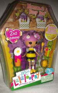 LaLaLoopsy GOLDEN BUTTON MINI ~ Blossom Flowerpot A Busy Bee (Series 