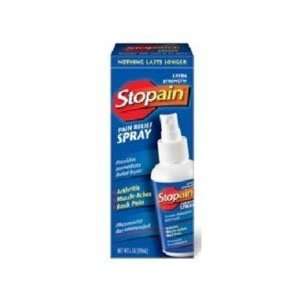  Stopain Extra Strength Pain Relief Spray 8oz: Health 