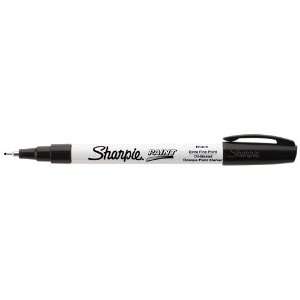  Sharpie Paint Pen (Oil Based)   Color: Black   Size: Extra 
