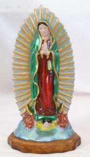   Lady of Guadalupe / Virgin de Guadalupe   Alabaster   Catholic Statue