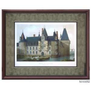 Mary Mayo MA1052 French Chateau IV by Victor Petit  Wood Frame  40X33 