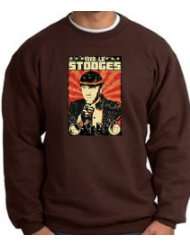 Three Stooges Sweatshirts Funny Viva La Stooges Big Moe Sweat Shirts