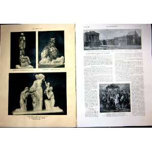    Versailles Museum Decor Artifacts French Print 1937