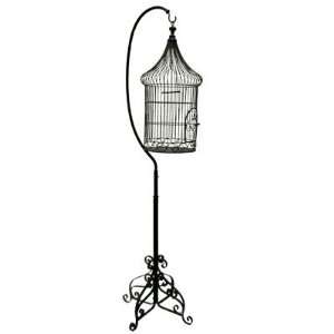  Wrought Iron Bird Cage w/ Stand: Pet Supplies