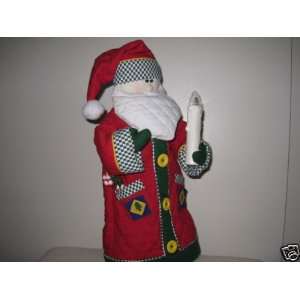   20 Animated Moving SANTA CLAUS with Light Up Candle 