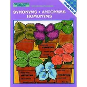   Publishing MC R322 Synonyms Antonyms & Homonyms Gr 6 9 Toys & Games