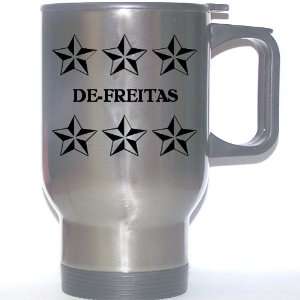  Personal Name Gift   DE FREITAS Stainless Steel Mug 