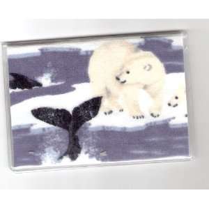 Debit Check Card Gift Card Drivers License Holde Orca Whale Polar Bear