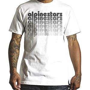  Alpinestars Drop T Shirt   Large/White: Automotive