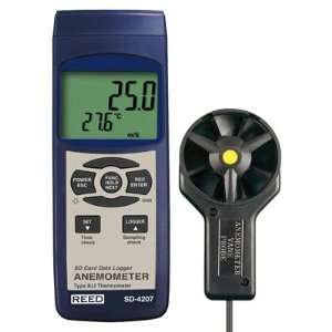  Reed SD 4207 Thermo Anemometer/Data Logger: Home 