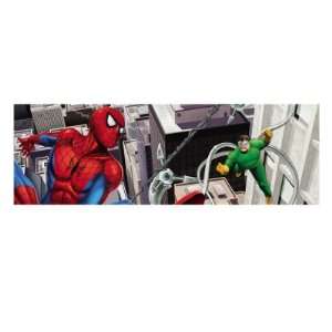  Spider Man and Doctor Octopus in the City MasterPoster 