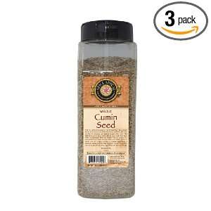 Spice Appeal Cumin Seed Whole, 15 Ounce Jars (Pack of 3)  