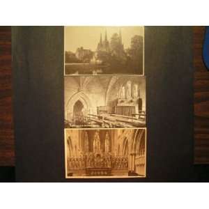 Postcards Litchfield Cathedral, St. Chads Chapel 1910 not 