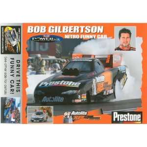  2005 Bob Gilbertson Prestone NHRA postcard/handout 