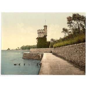  Photochrom Reprint of Ryde, Apley Tower, Isle of Wight 