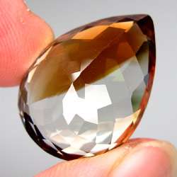   BIG AAA UNHEATED! 100%NATURAL TOP IMPERIAL TOPAZ FLASHING! NR!  
