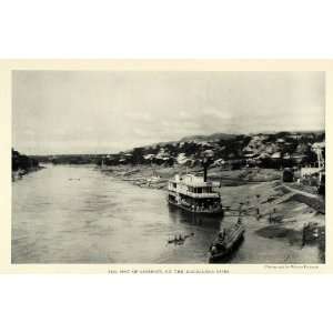  1926 Print Girardot Port Magdalena River Wilson Popenoe 