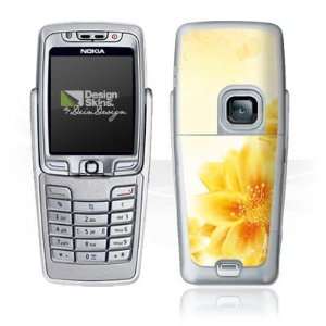  Design Skins for Nokia E70   Yellow Flowers Design Folie 