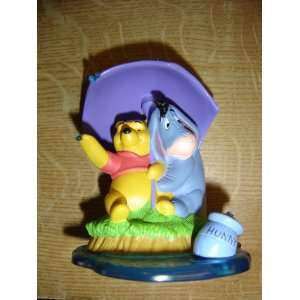   Winnie the Pooh Pooh and Eeyore Handpainted Figurine Toys & Games