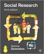 Social Research, (1403943206), Sotirios Sarantakos, Textbooks   Barnes 