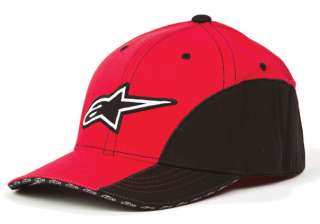 Alpinestars Stadium Flexfit Hat Red Large/X Large  