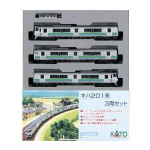  Kato 10 499 Diesel Train Series Kiha 201 3 Car Set Toys & Games