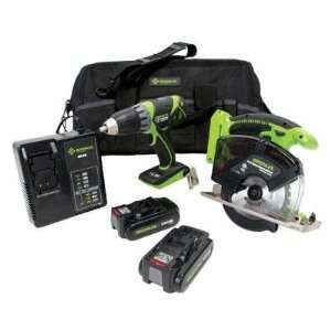  GREENLEE TEXTRON LDS144 14.4V COMBO KIT(DRILL/DRVR AND SAW 