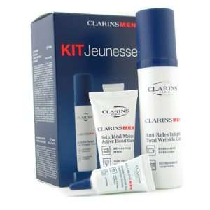  Clarinsmen Younger Skin Kit: Wrintle Control 50ml/1.7oz + Hand 