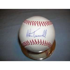 Alan Trammell Autographed Baseball   NEW IRONCLAD   Autographed 
