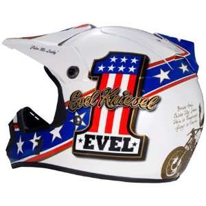  Rockhard MX Evel Knievel Full Face Helmet X Small  Off 