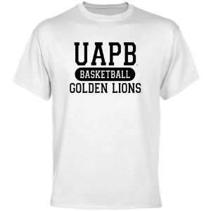 UAPB Golden Lions T Shirt : Arkansas Pine Bluff Golden Lions White 