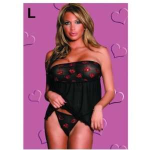  Midnight magic empire baby doll and g string large: Health 