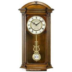  Bulova 29 3/4 High Hartwick Triple Chime Pendulum Clock 