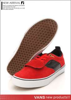 Brand New Vans DDSPAWN Red/White Shoes #V22  